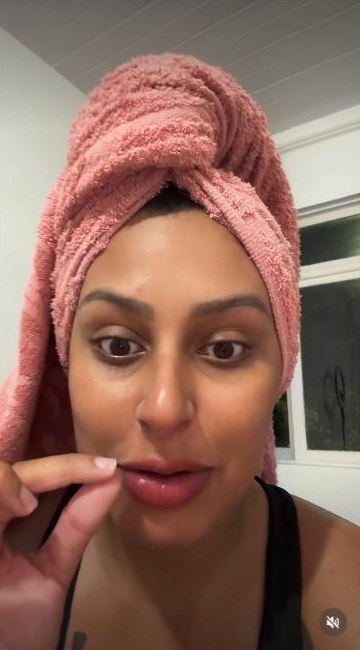 Reação a um achado de beleza