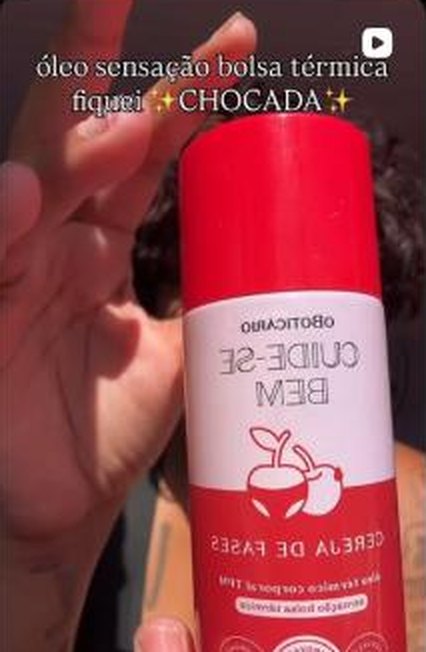 Resenha do óleo térmico corporal O Boticário