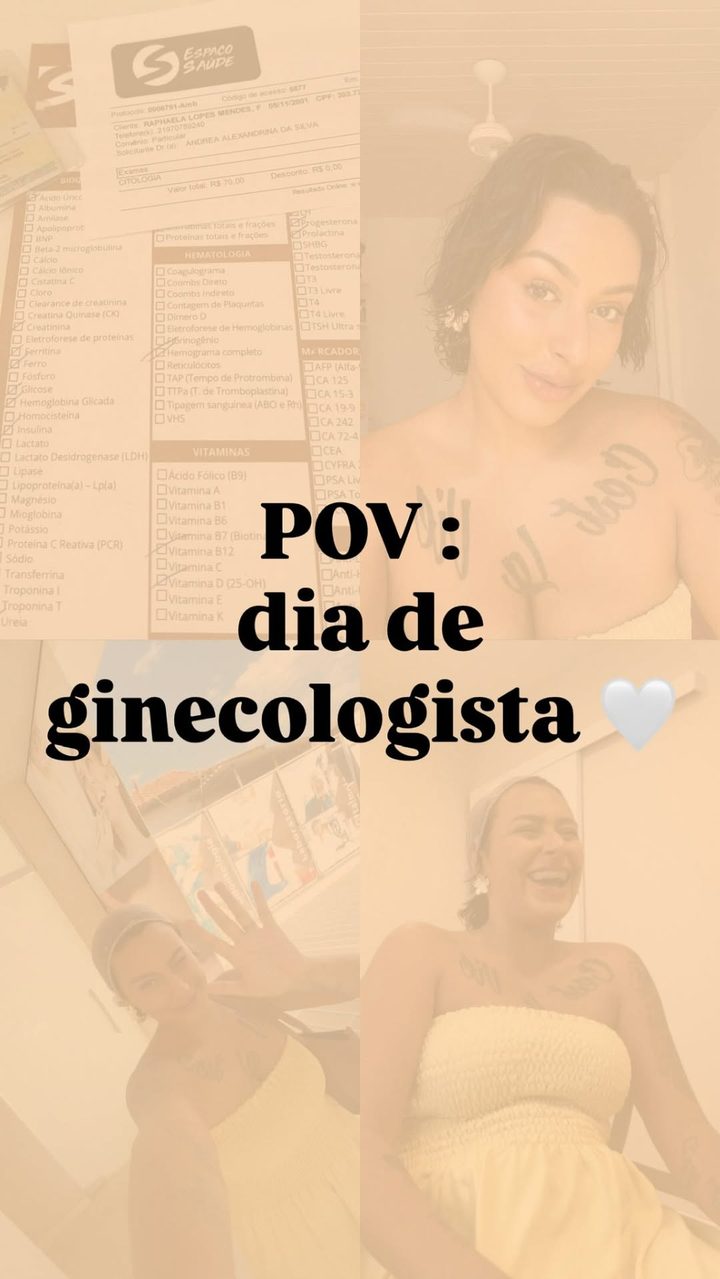 Vlog do dia de consulta ginecológica